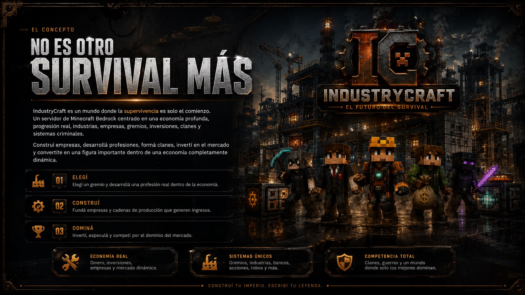 IndustryCraft — el futuro del survival